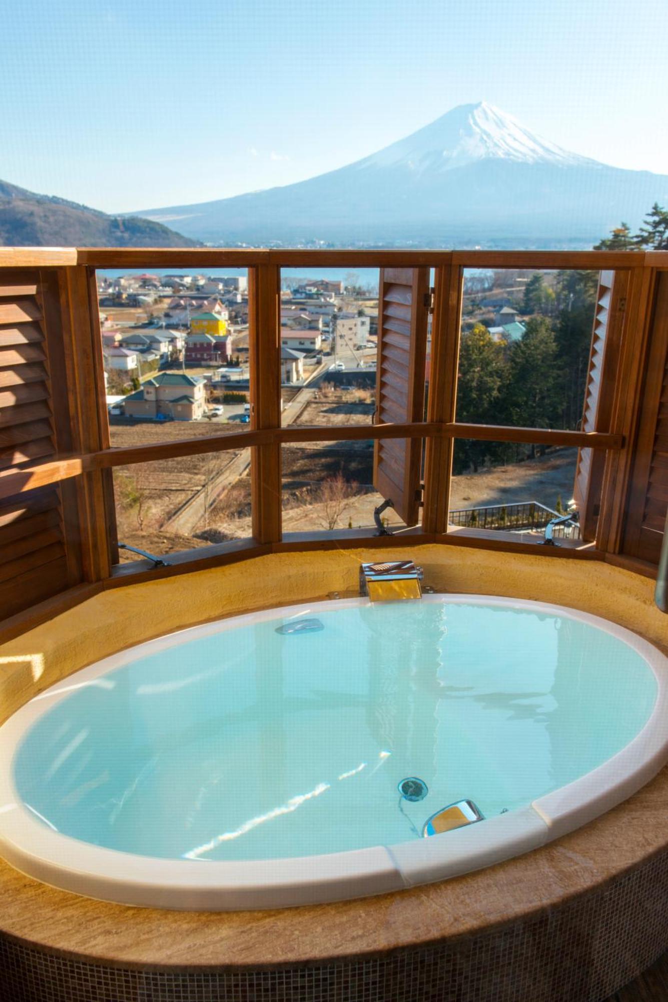 La Vista Fujikawaguchiko Hotel Bagian luar foto